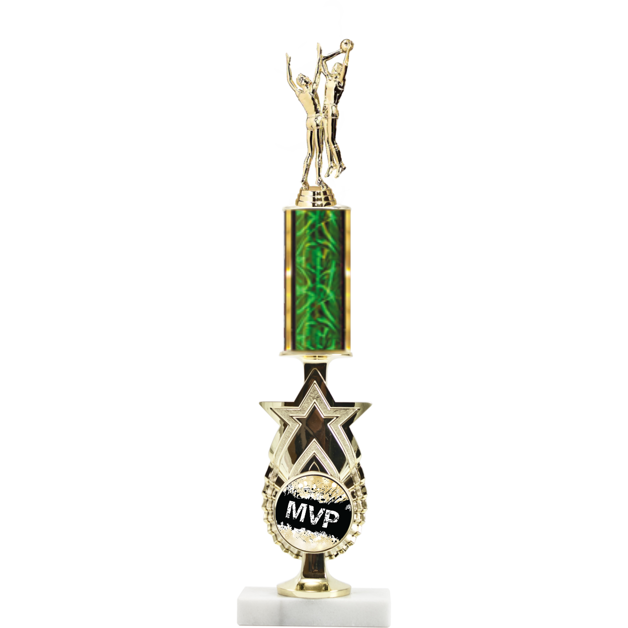 Exclusive Star Riser With Round Column Award Trophy