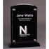 Arch Top Black Ebony and Acrylic Stand-Out Billboard