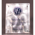 Glass Floating Plaque