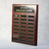 Perpetual Walnut Plaque with Magnetic Plates