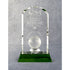 Crystal Arch with Golf Ball
