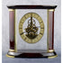 Open Clock Works Rosewood Clock