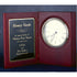 Rosewood Book Clock