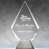 Crystal Diamond on Chrome Stand