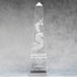 Optic Crystal Groove Obelisk