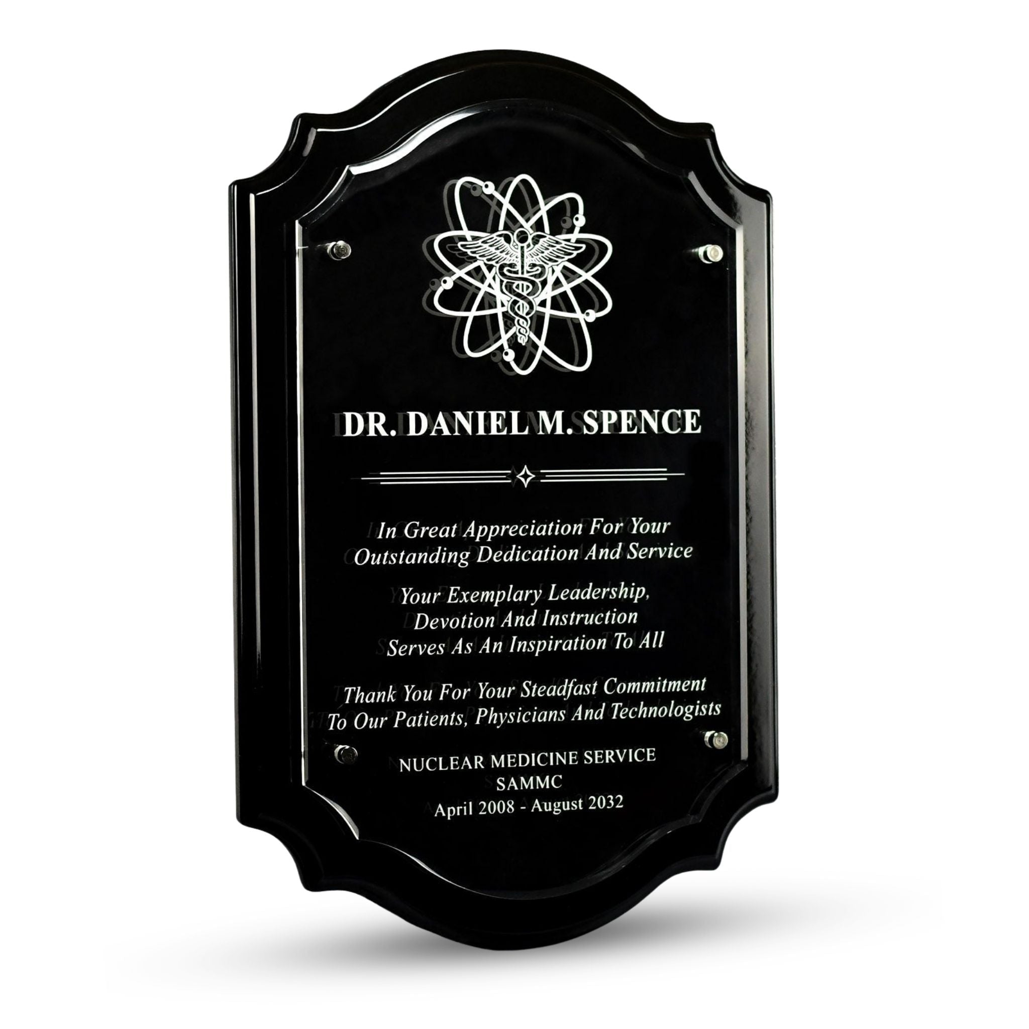 Scalloped Edge Plaque