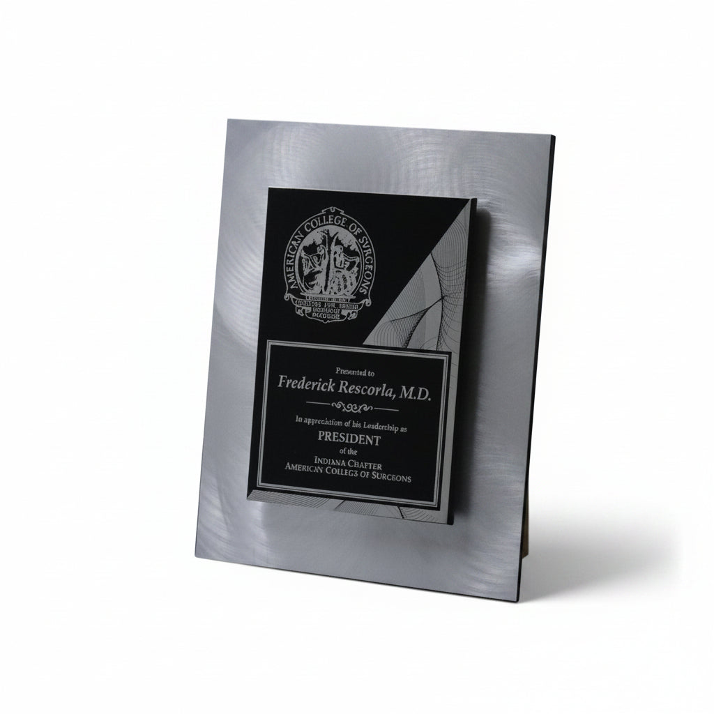Two-Level Digitally Printed Plaque