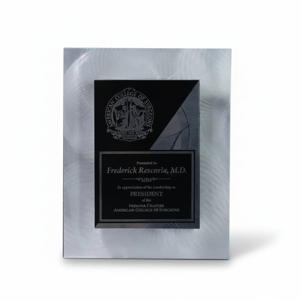 Two-Level Digitally Printed Plaque