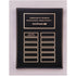 Perpetual Ebony Piano Finish Plaque