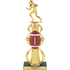 3D Full Color Sport Ball Star Riser Award Trophy