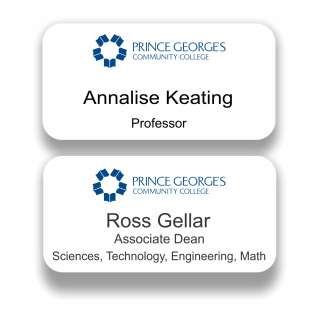 PGCC Name Tag Badge