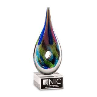 Multicolor Art Glass Award
