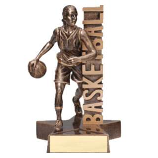 Signboard Female Basketball Trophy