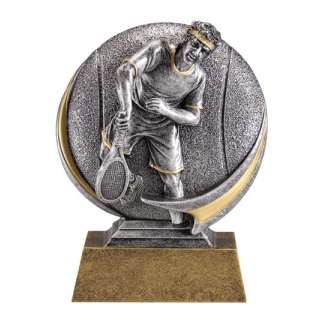 Motion Male Tennis Trophy