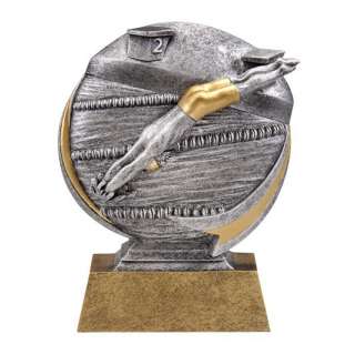 Motion Male Swimming Trophy