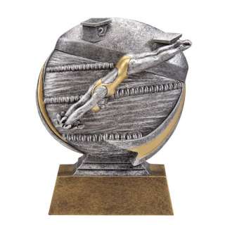 Motion Female Swimming Trophy