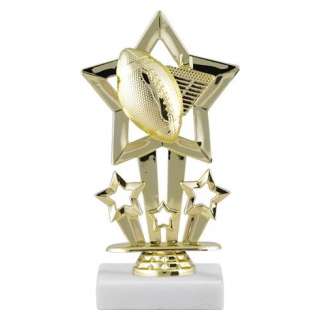 Star Theme Football Trophy
