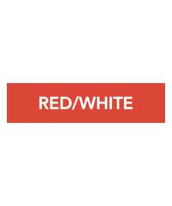 Color: Red/White