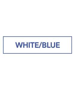 Color: White/Blue
