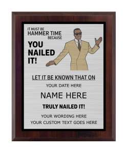 "You Nailed It!" Award